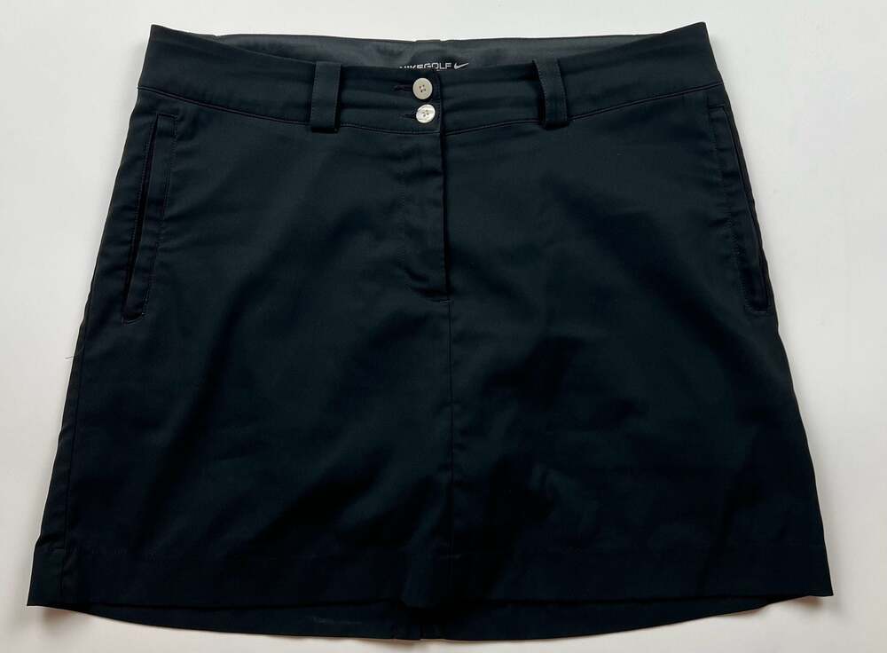Nike Golf Women's Dri-Fit Black Performance Skort Size 10